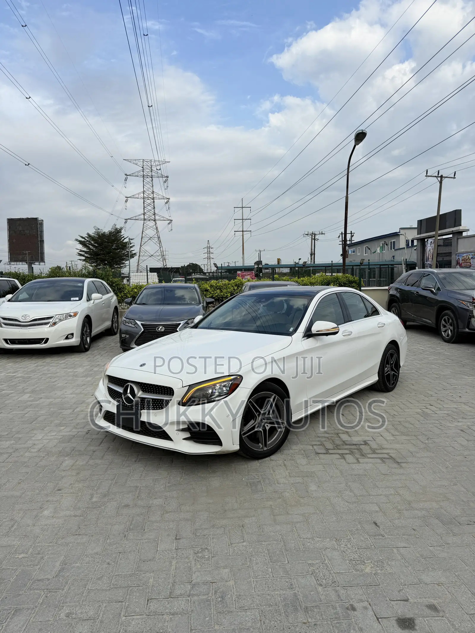 Mercedes-Benz C300 2021 White
