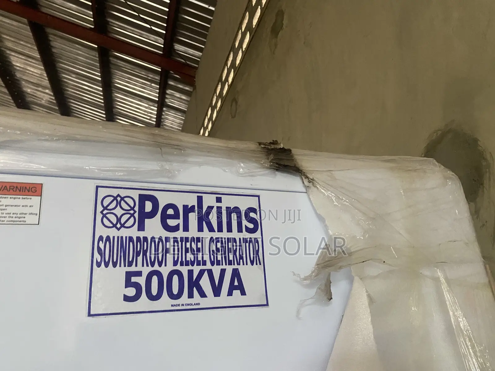 Perkins Soundproof Generator 500kva