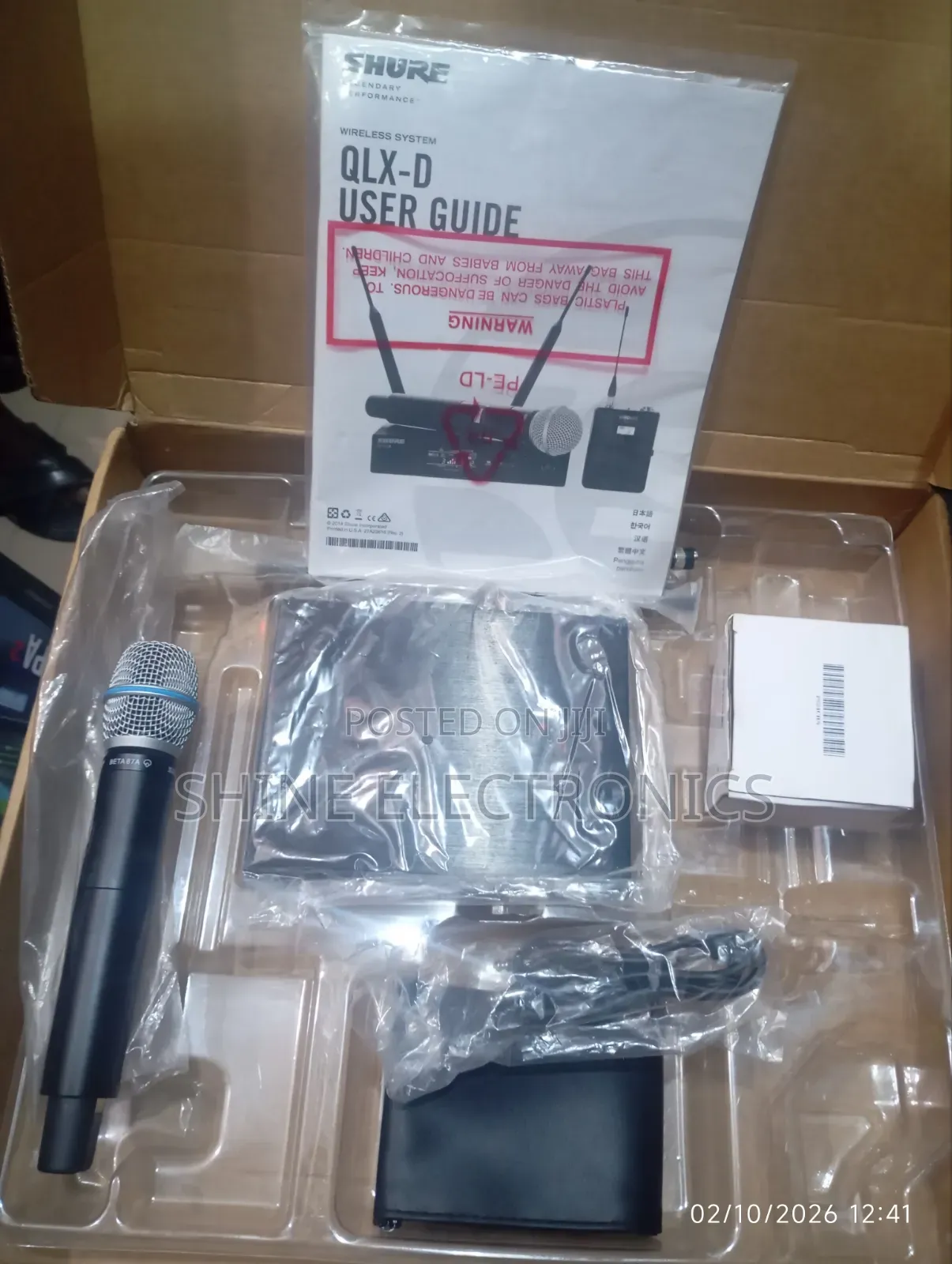 Original Shure Microphone 1 Handle