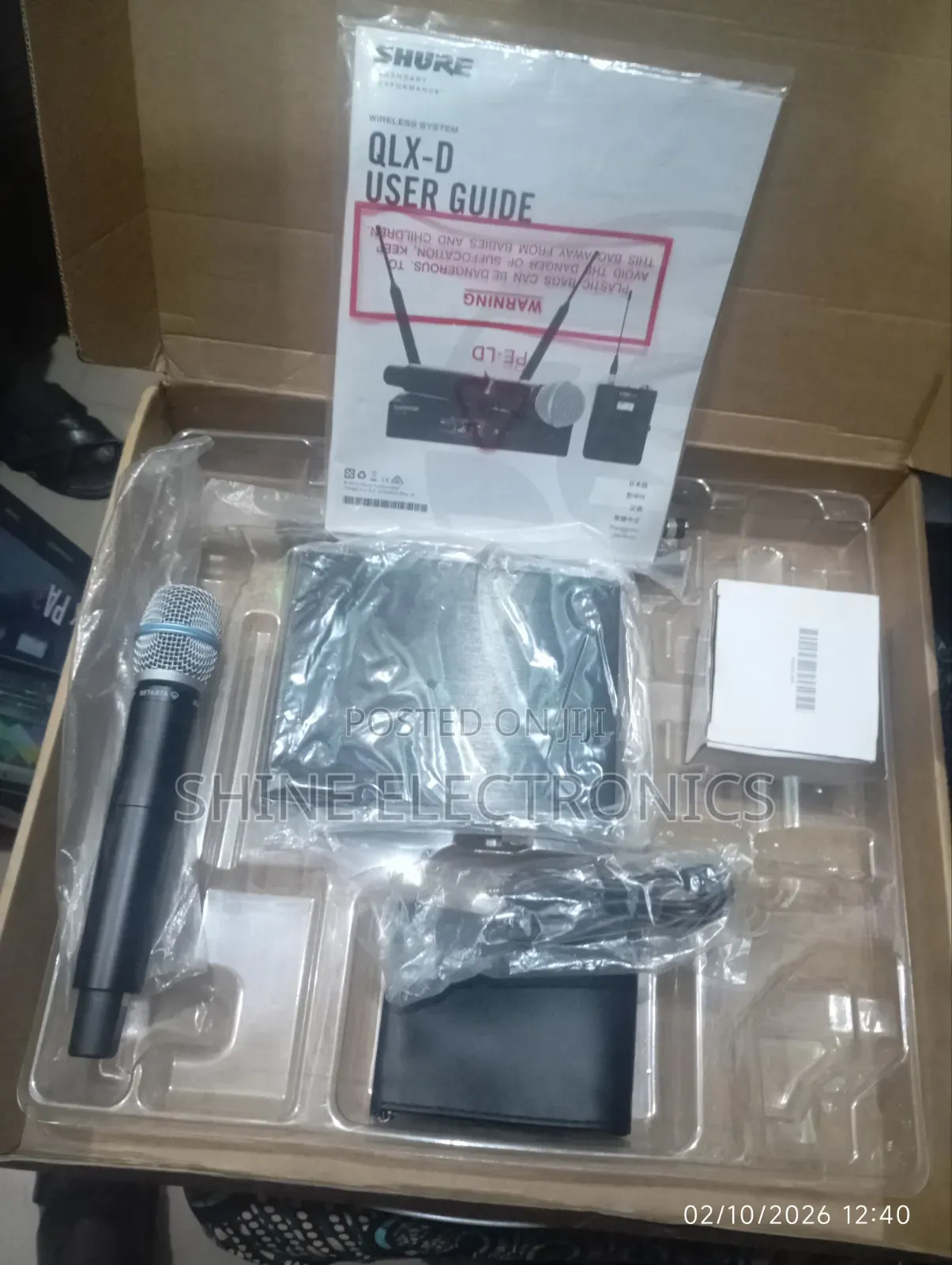 Original Shure Microphone 1 Handle