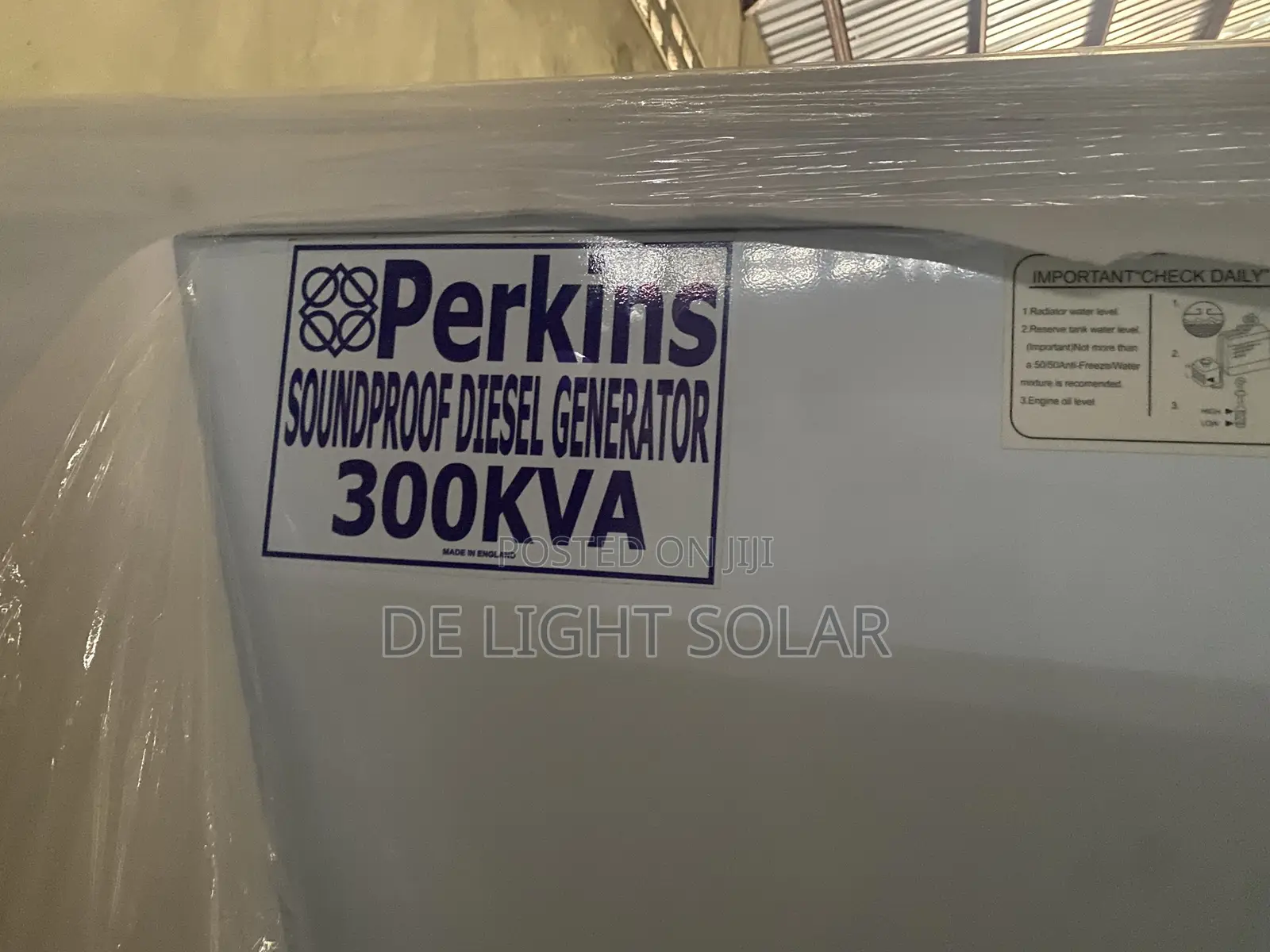 Perkins Soundproof 300kva