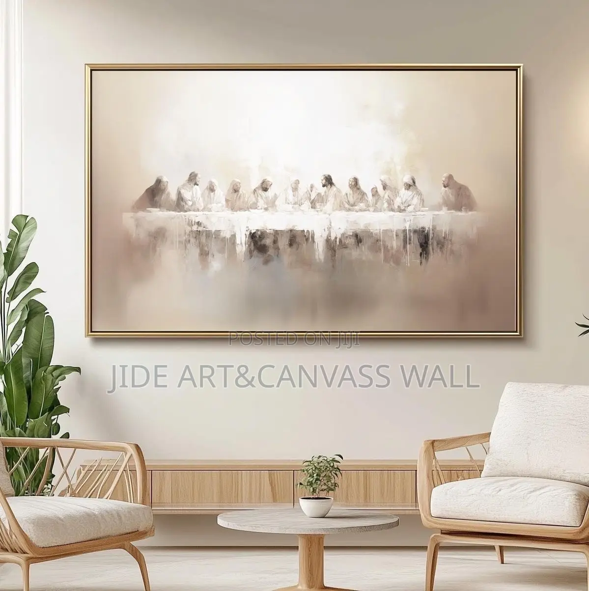 Abstract Canvas Wall Decor