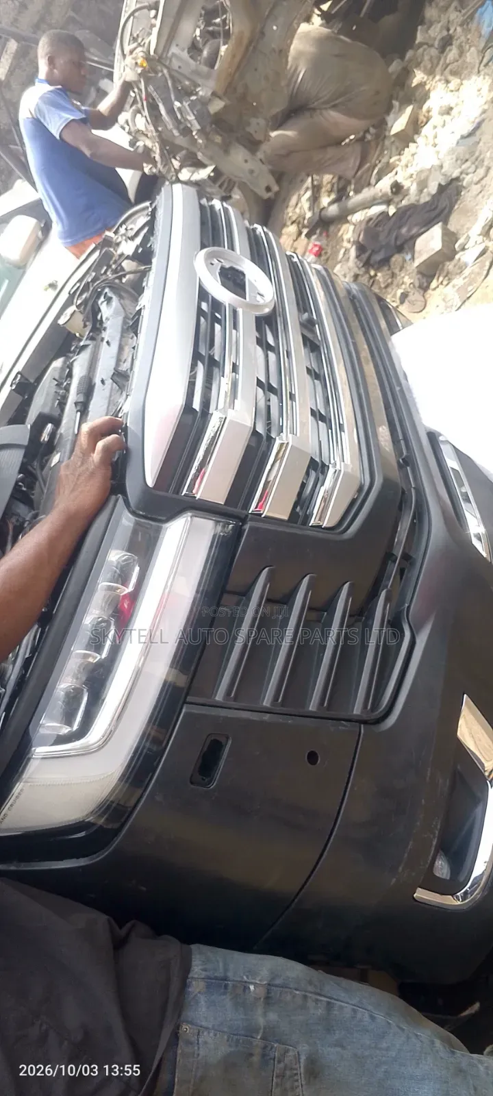 Complete Front Bumper for Toyota Land Cruiser 2022
