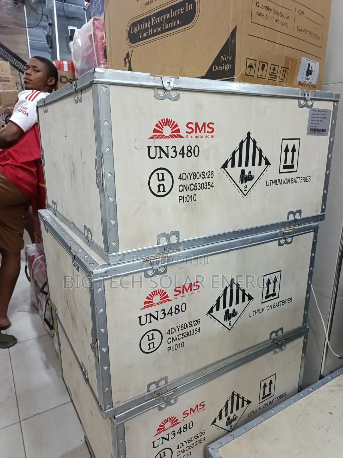 7.5kwh 24c SMS Lithium Battery