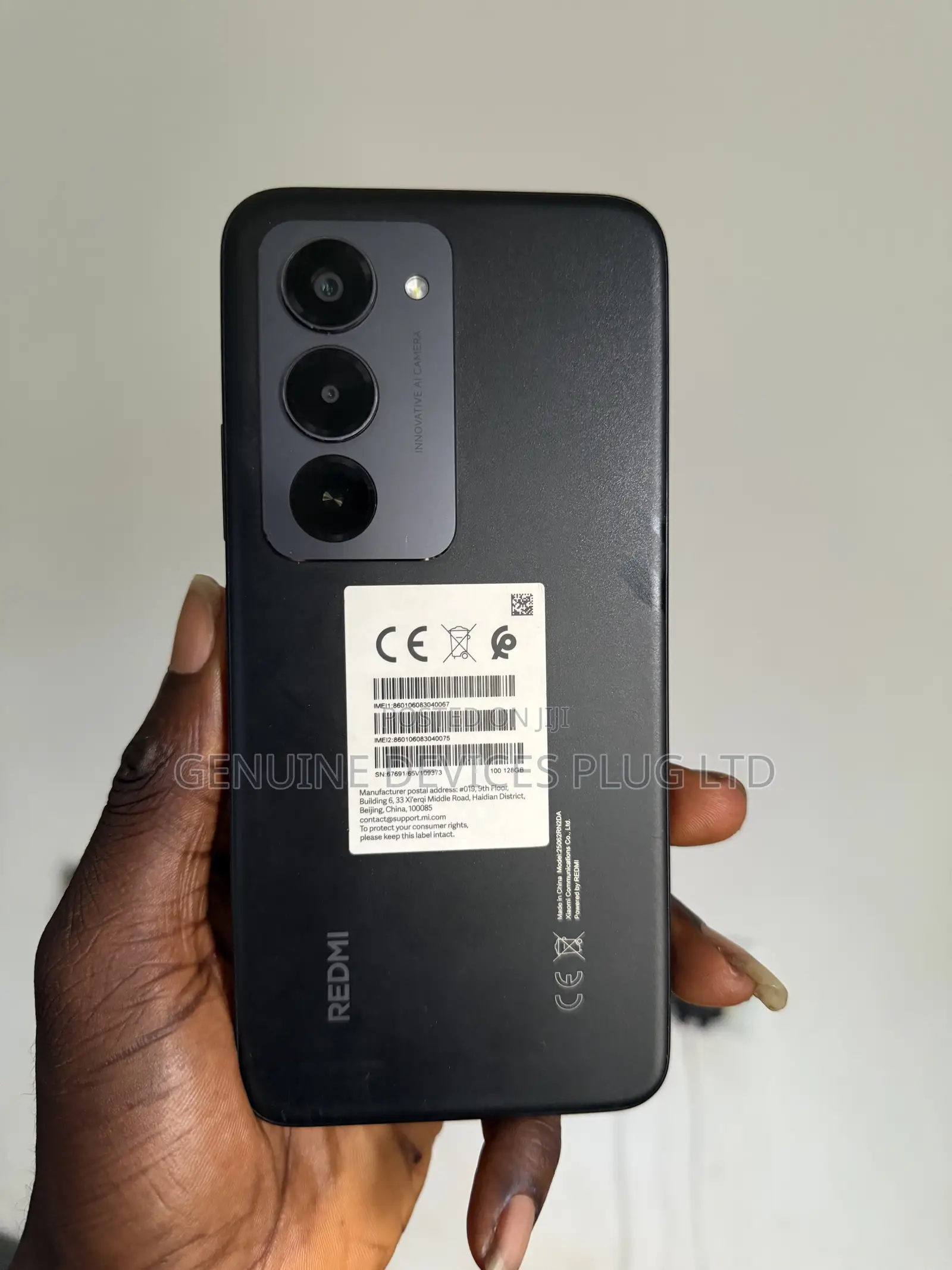 Xiaomi Redmi 15 128 GB Black