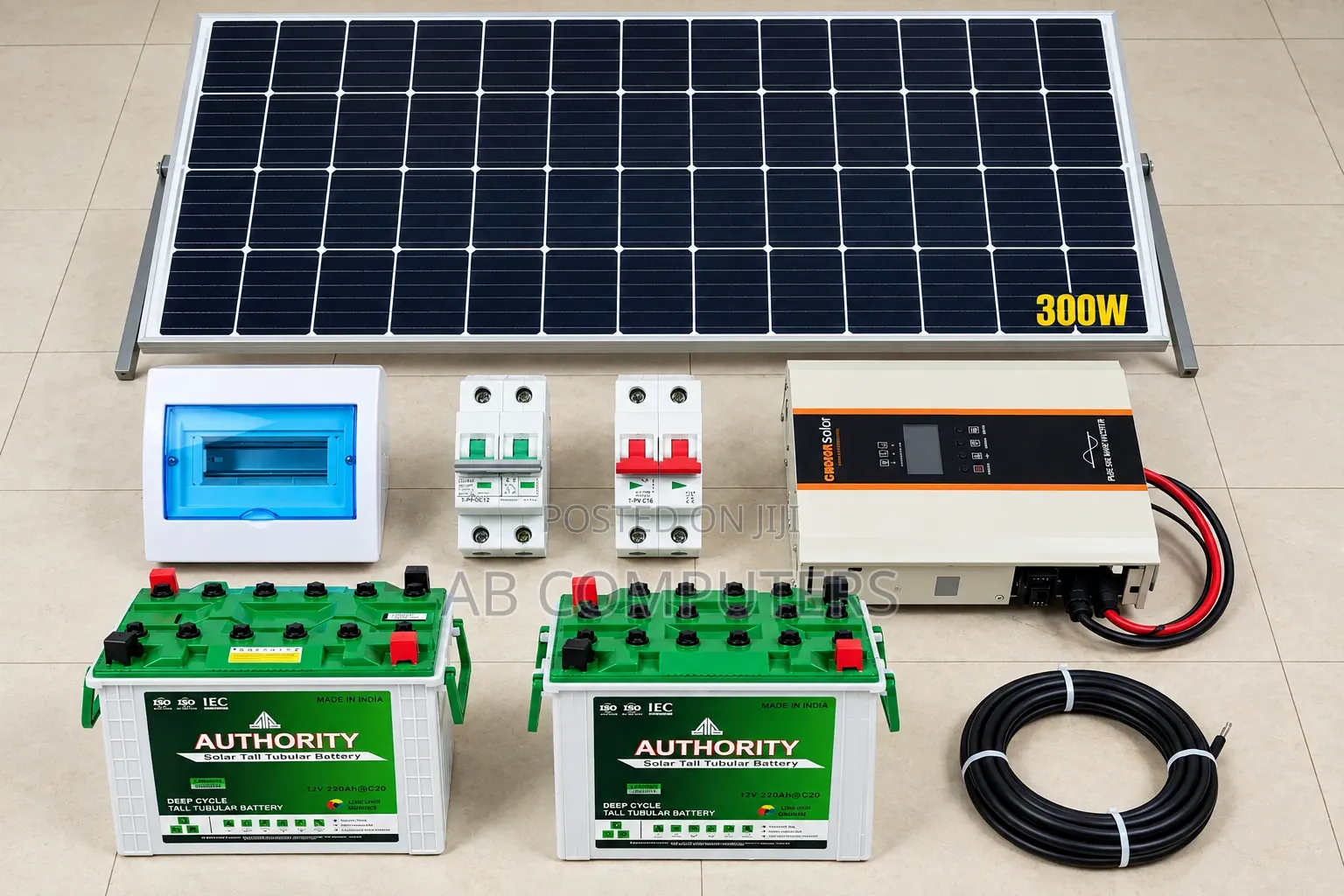 5kwh 2 Unit of Tubular Battery Setup