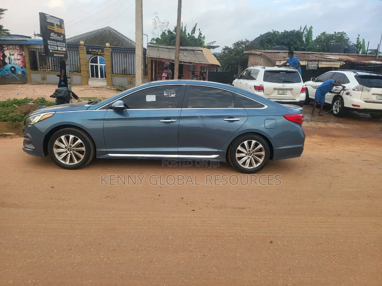 Hyundai Sonata SE 4dr Sedan (2.4L 4cyl 6A) 2015 Blue