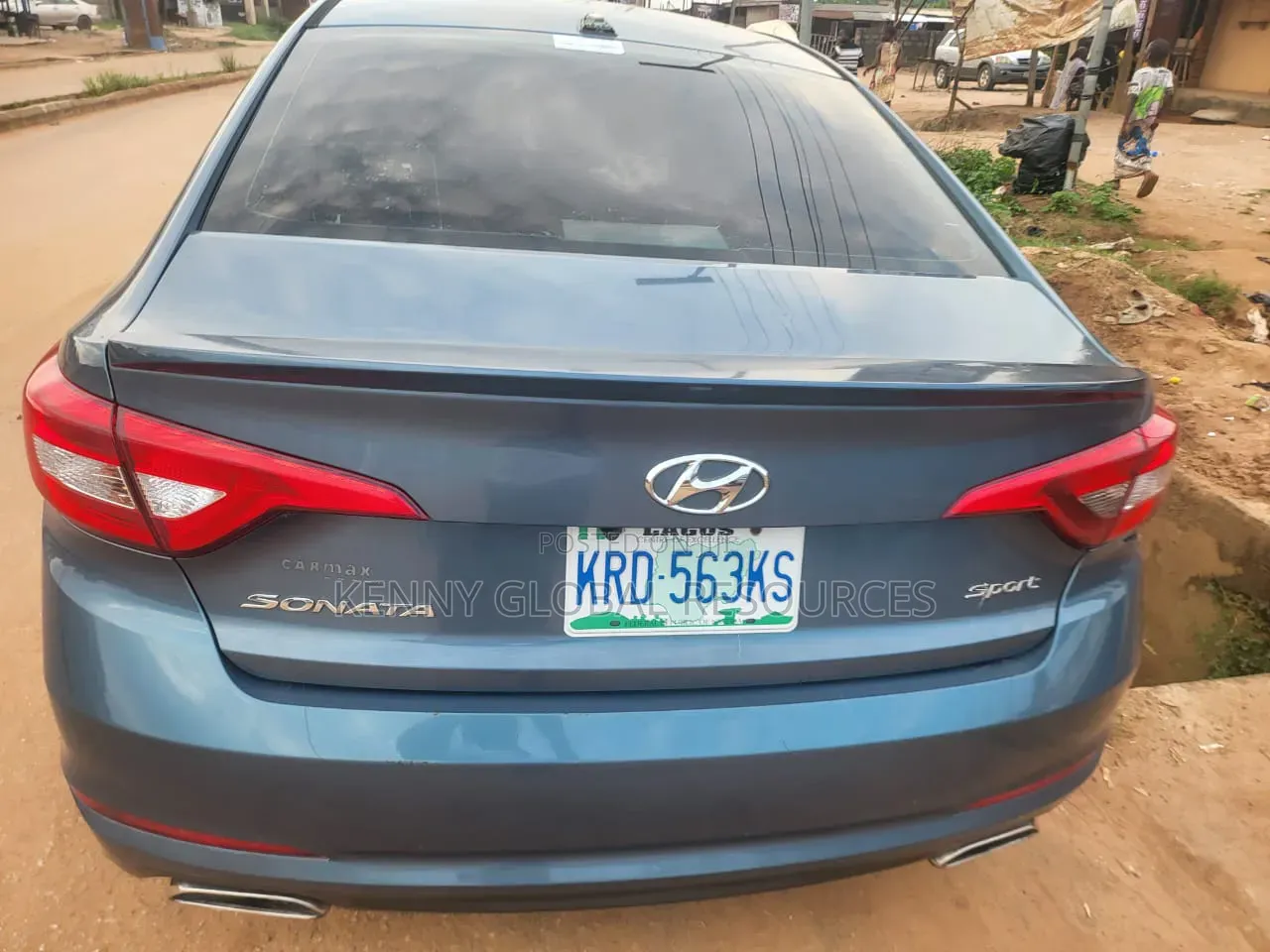Hyundai Sonata SE 4dr Sedan (2.4L 4cyl 6A) 2015 Blue
