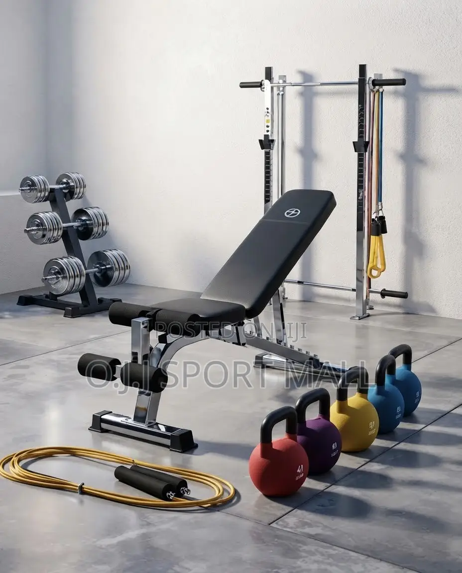 Supermax Pro Gym & Fitness Equipment Package