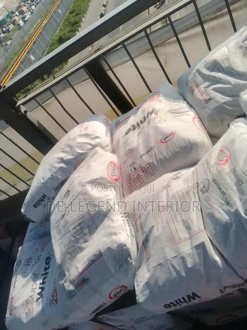 Oyak Super White Cement - High Quality Premium White Portland Cement.