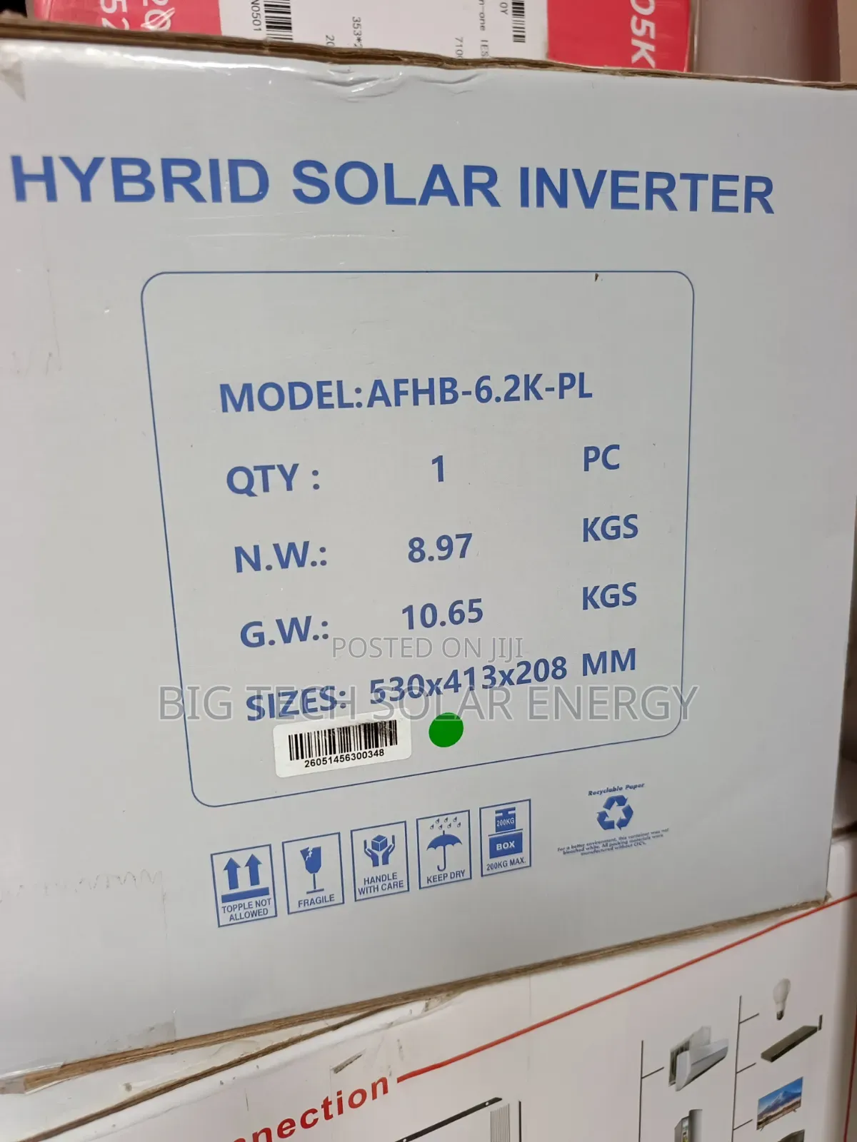 6.2kva 48v Africell Inverter Hybrid