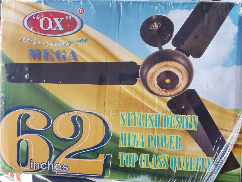 Ox Ceiling Fan, Mega 62