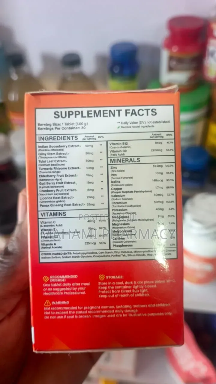 Nutrify Immune Booster 30 Tablets