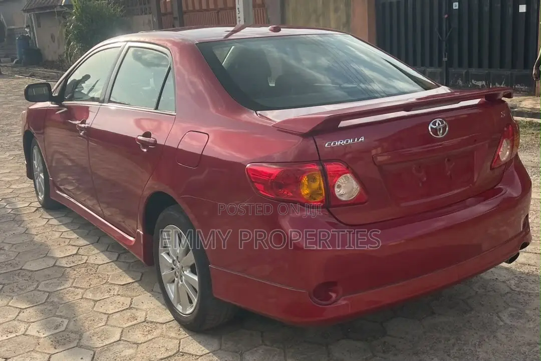 Toyota Corolla S 4dr Sedan (1.8L 4cyl 4A) 2010 Red