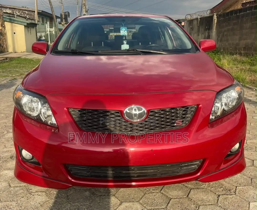 Toyota Corolla S 4dr Sedan (1.8L 4cyl 4A) 2010 Red