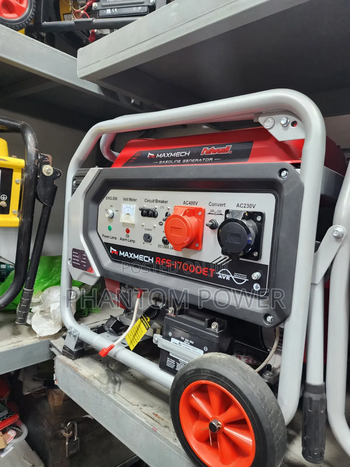 RFS17000ET Maxmech 15kva Copper Coil 3 Phase Industrial Generator Set