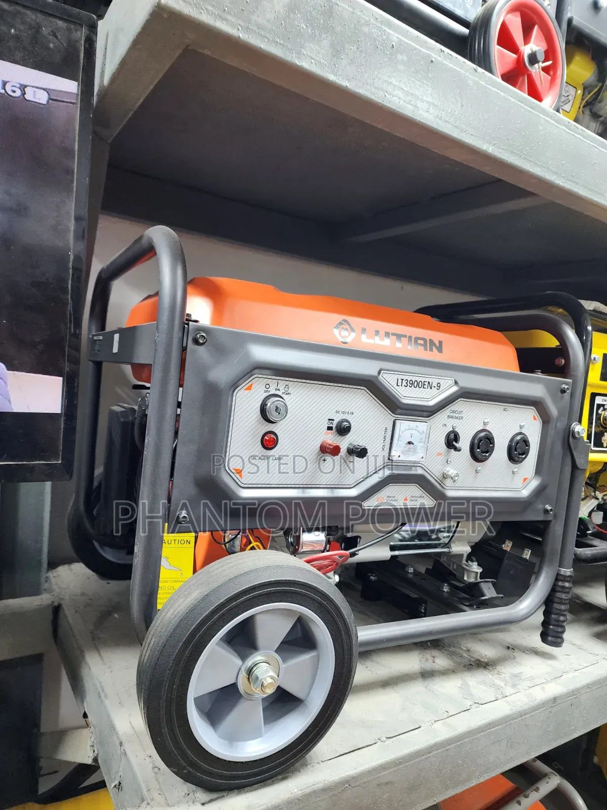Lutian LT3900EN-6 4.5kva Key Start Petrol Generator With Warranty <