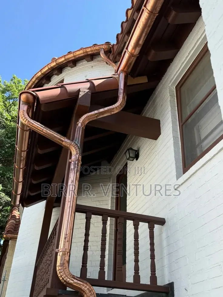 Premium Copper Gutter Work