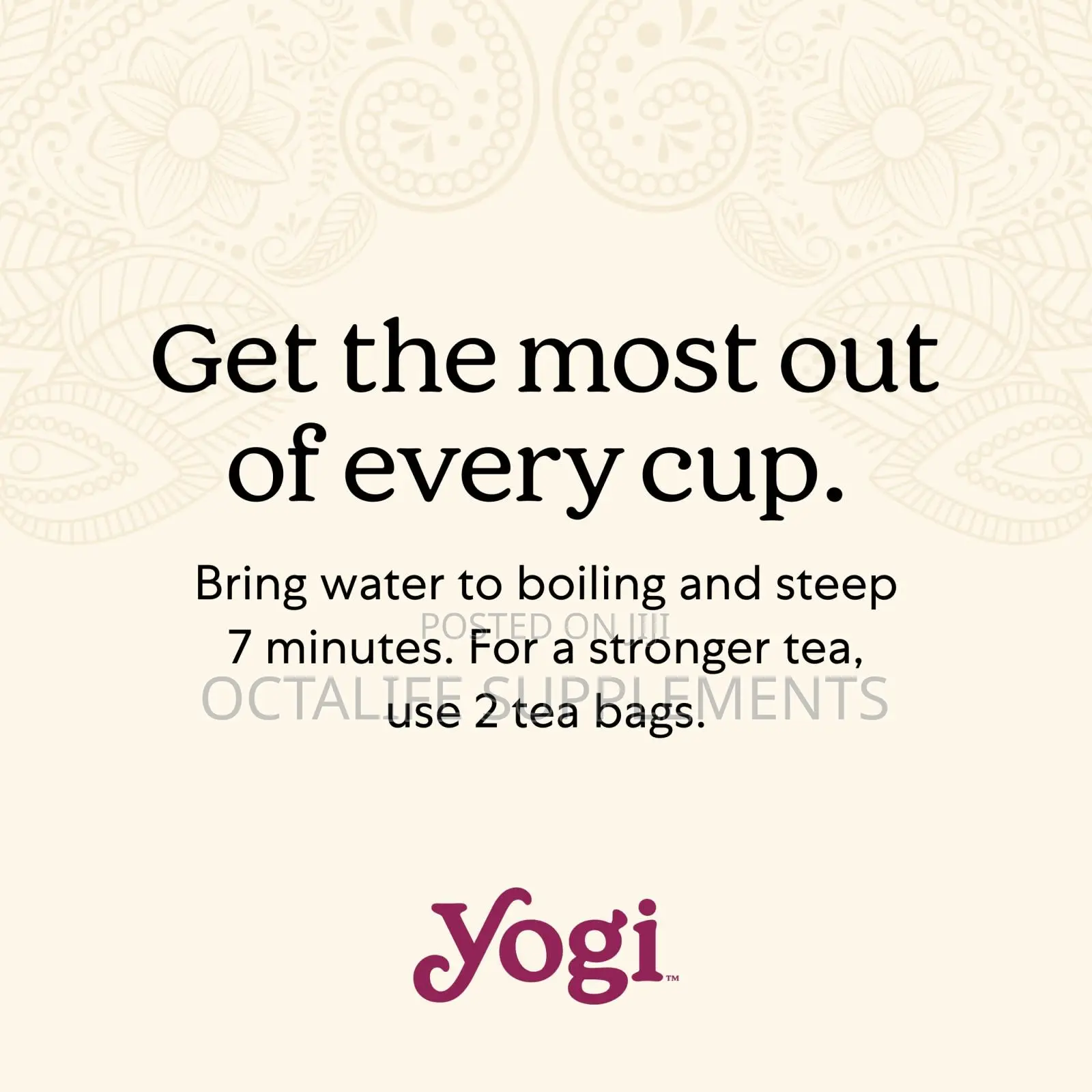 Yogi Tea, Comforting Chamomile, Caffeine Free, 16 Tea Bags (24 G)