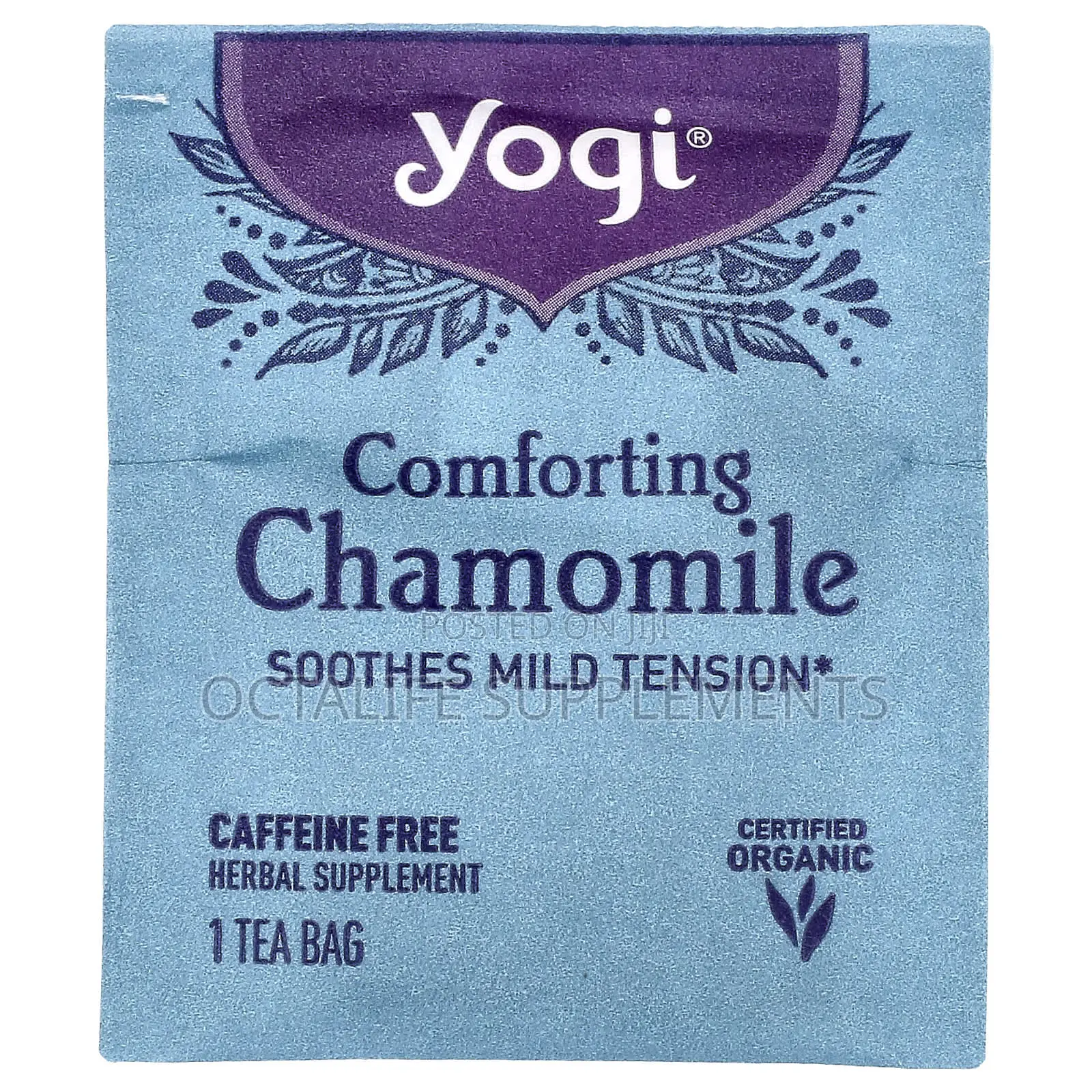 Yogi Tea, Comforting Chamomile, Caffeine Free, 16 Tea Bags (24 G)