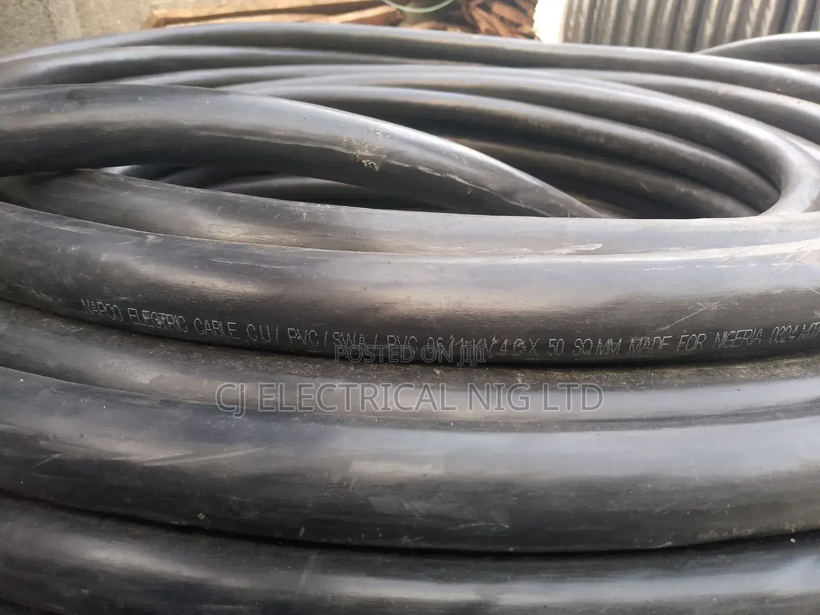 50mm 4core Armoured Cable