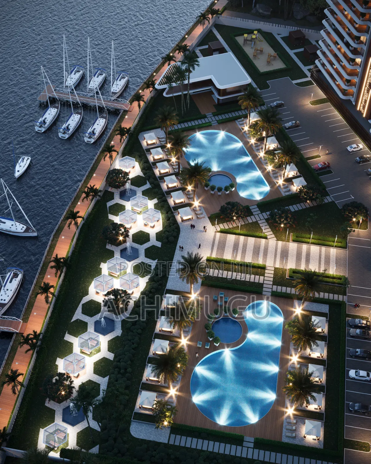 3bdrm Apartment in The Shore Estate, Jabi for sale