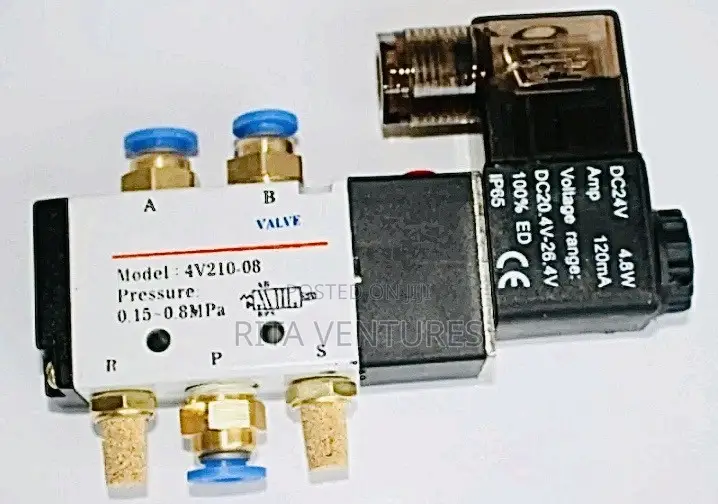 4v210-08 Pneumatic Solenoid Valve 24V DC – Air Control Valve