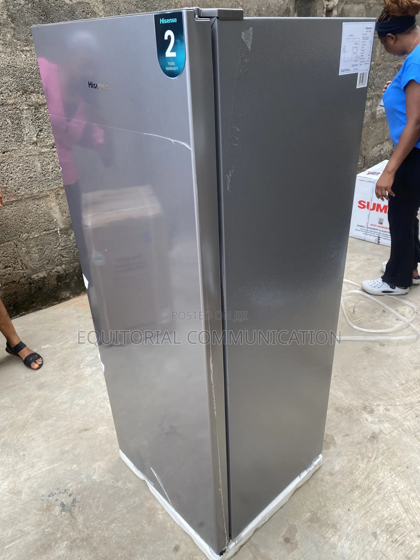 Hisense RS189DR 190L Upright Frozen Food Freezer