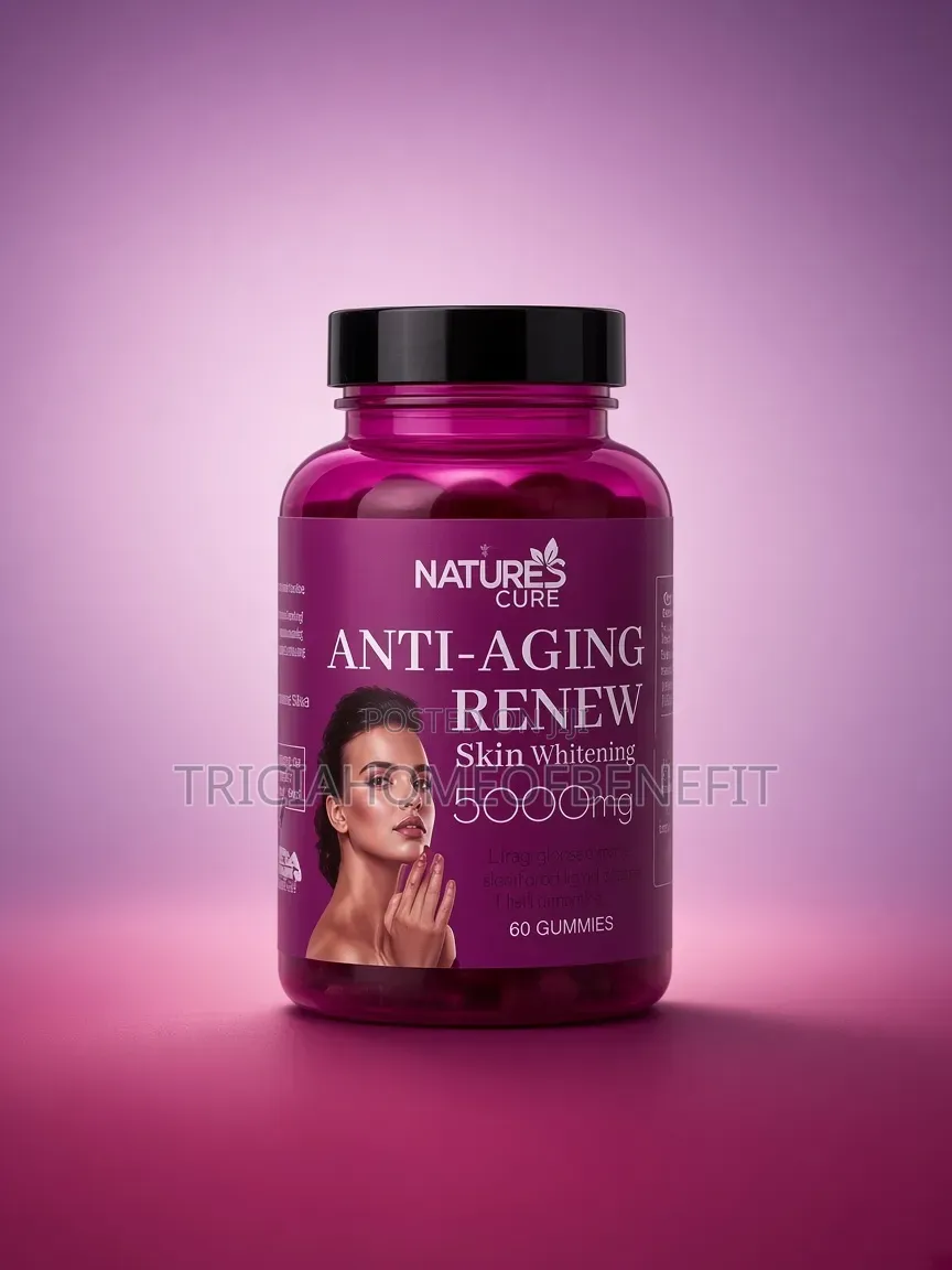 Natures Cure Anti-Aging Renew Skin Gummies - 5,000mg • 60 Gummies