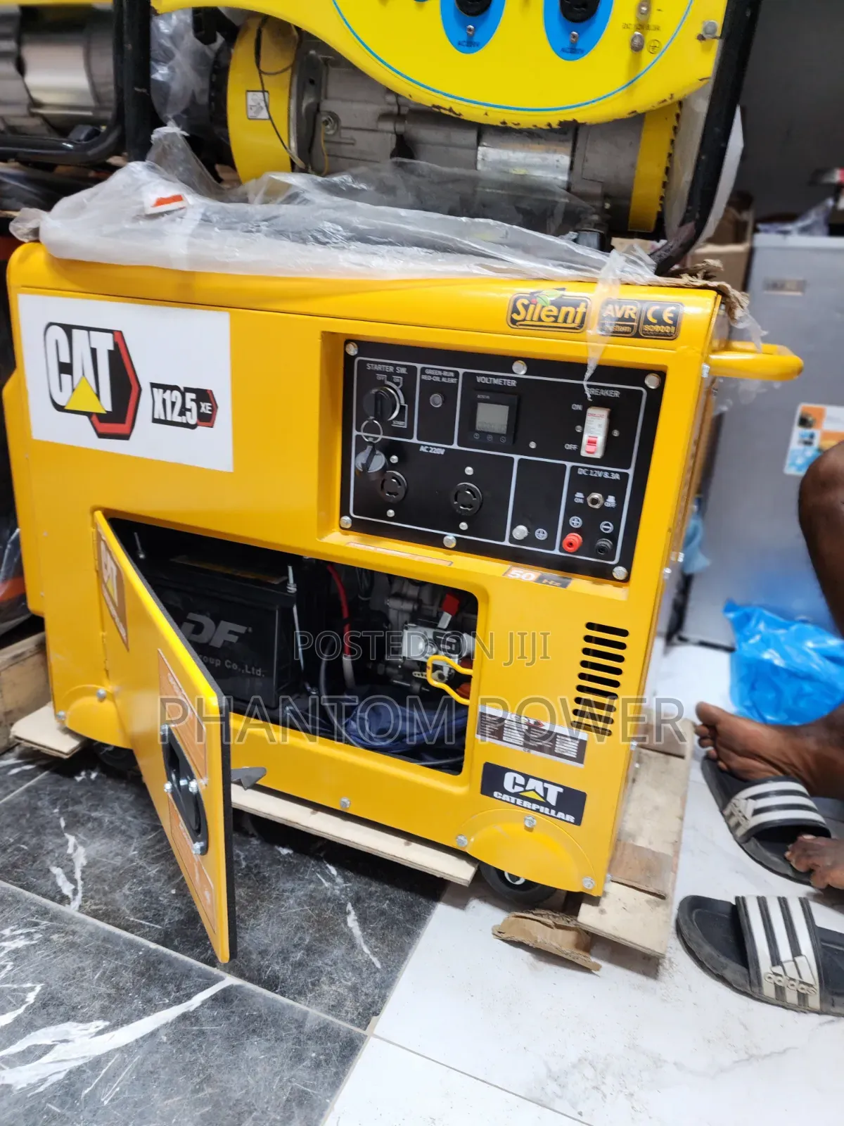 12/12.5kva Caterpillar X12.5 Diesel Generator [Key Start With Copper]