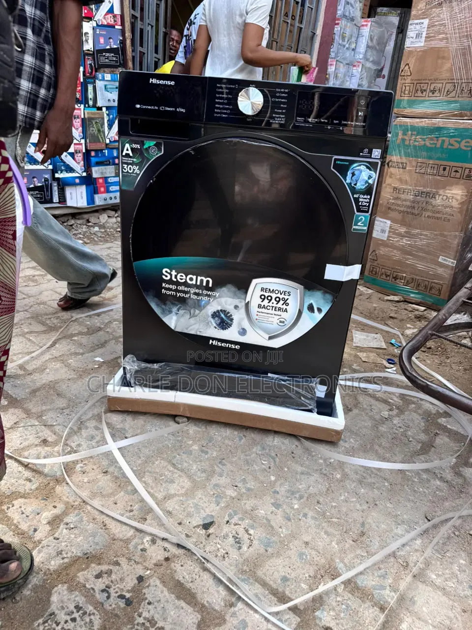 Hisense 10kg Automatic Washing Machine – Perfect for Your Home