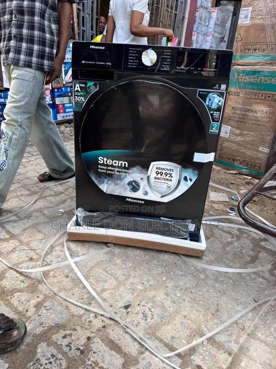 Hisense 10kg Automatic Washing Machine – Perfect for Your Home