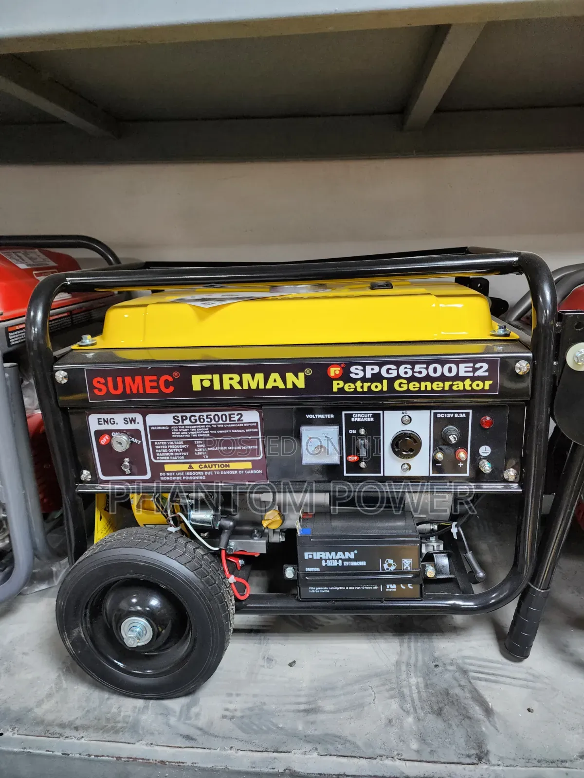 Best Selling SPG6500E2 4.5kva Sumec Low Fuel Consumption Generator
