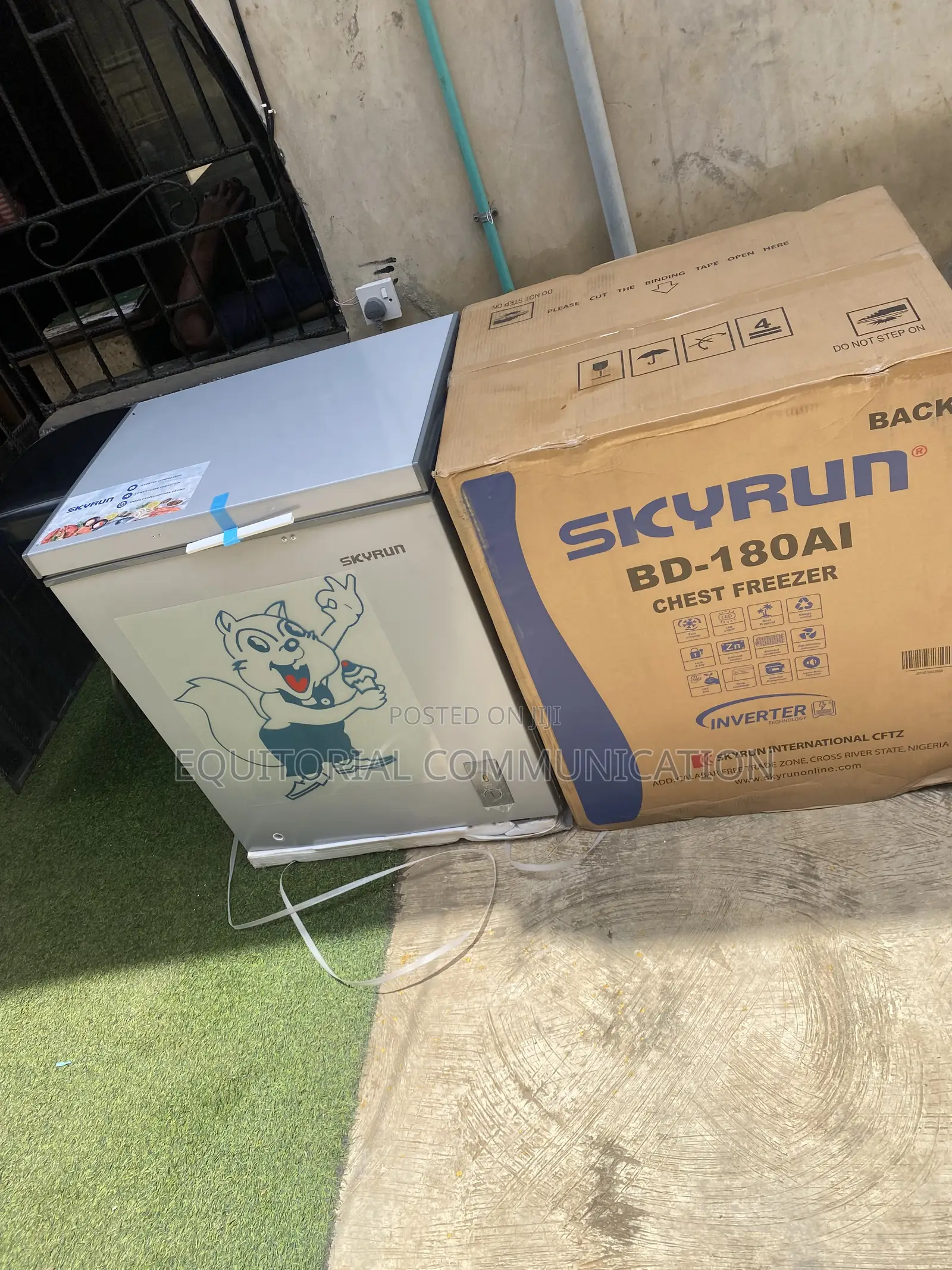 SKYRUN 145L BD-180AI Chest Freezer Energy Saver