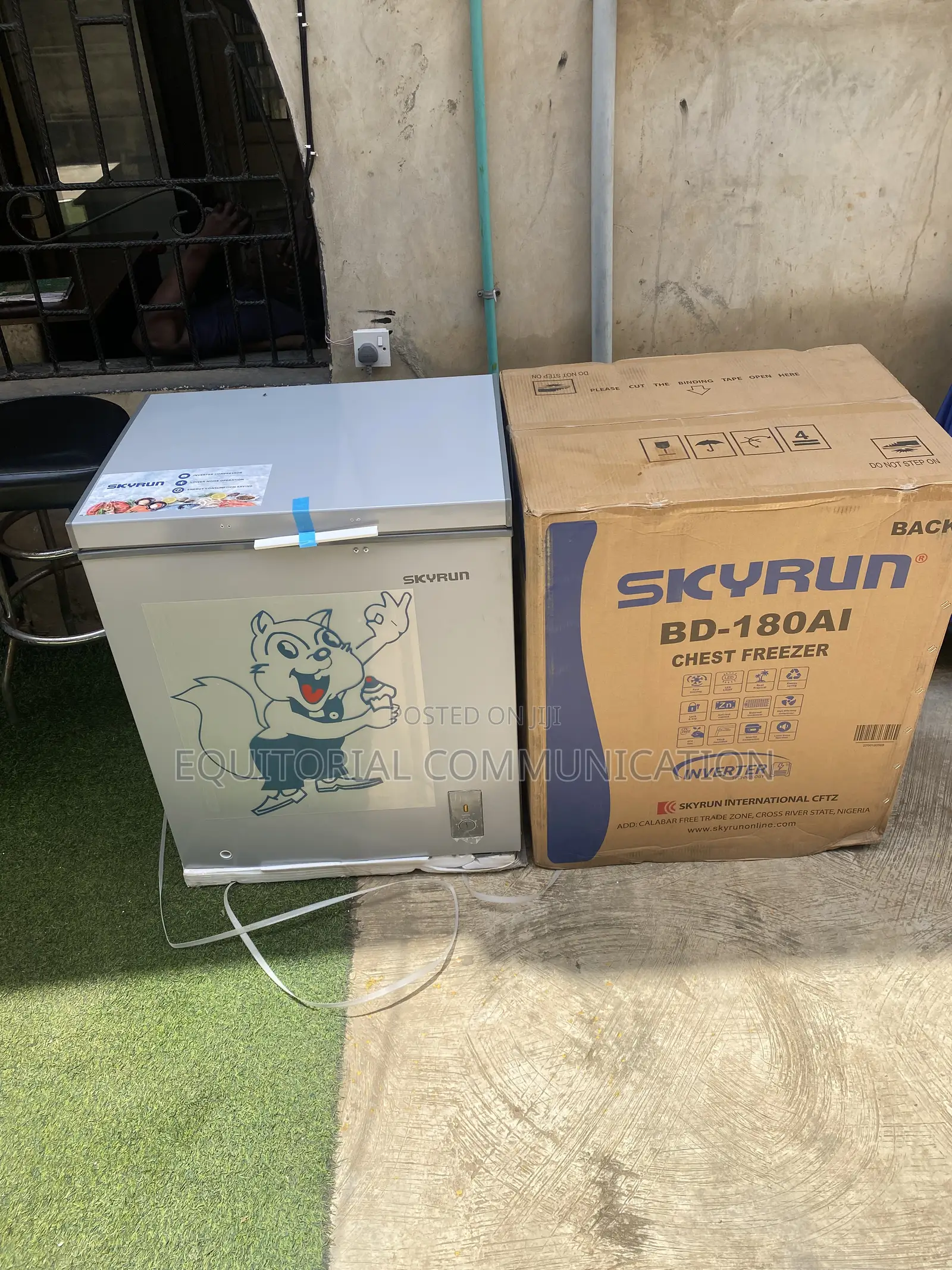 SKYRUN 145L BD-180AI Chest Freezer Energy Saver