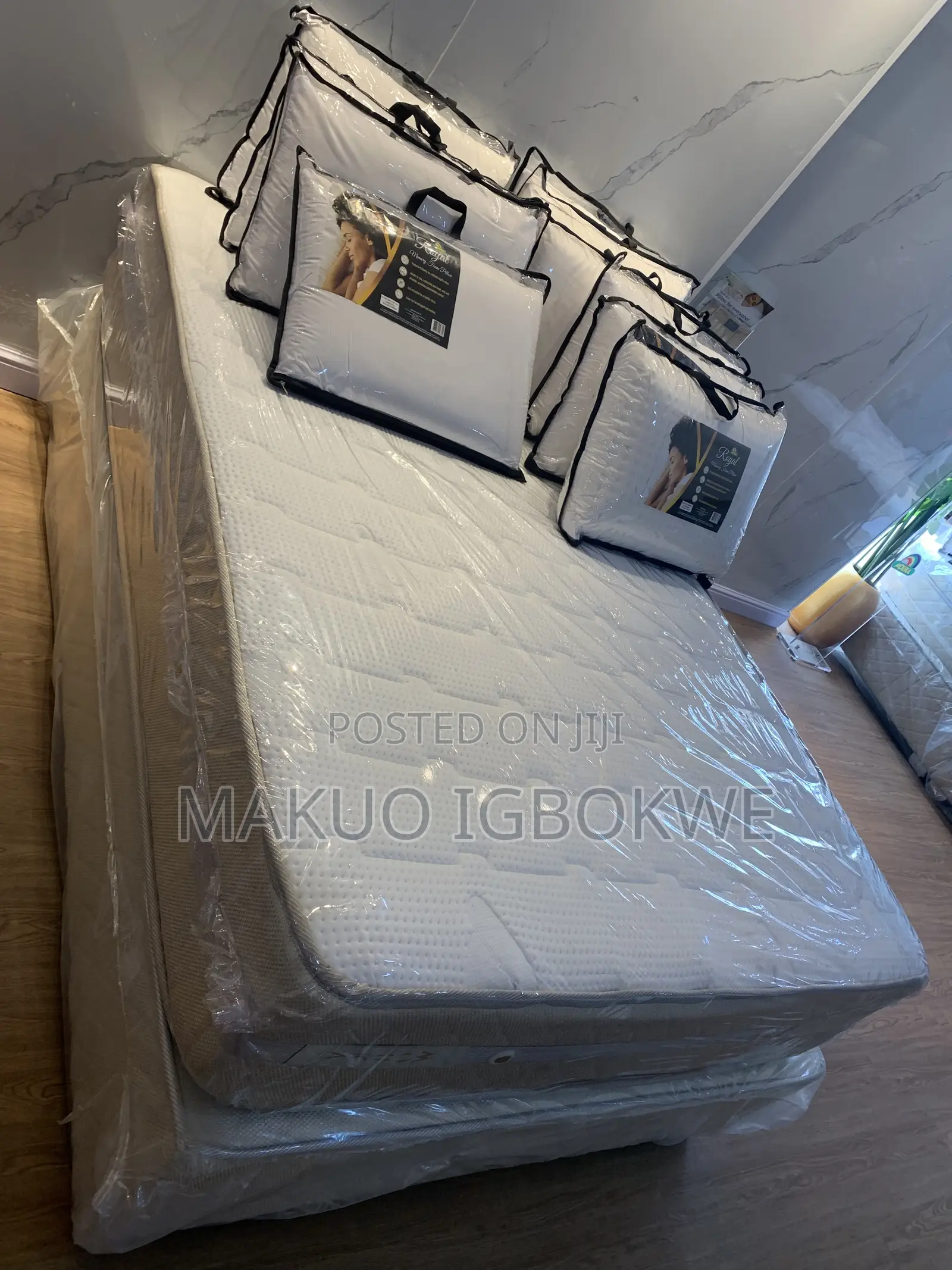 [Ow Luxury Royal Memory Mouka Mattress 6 by 4.5 by 12inches