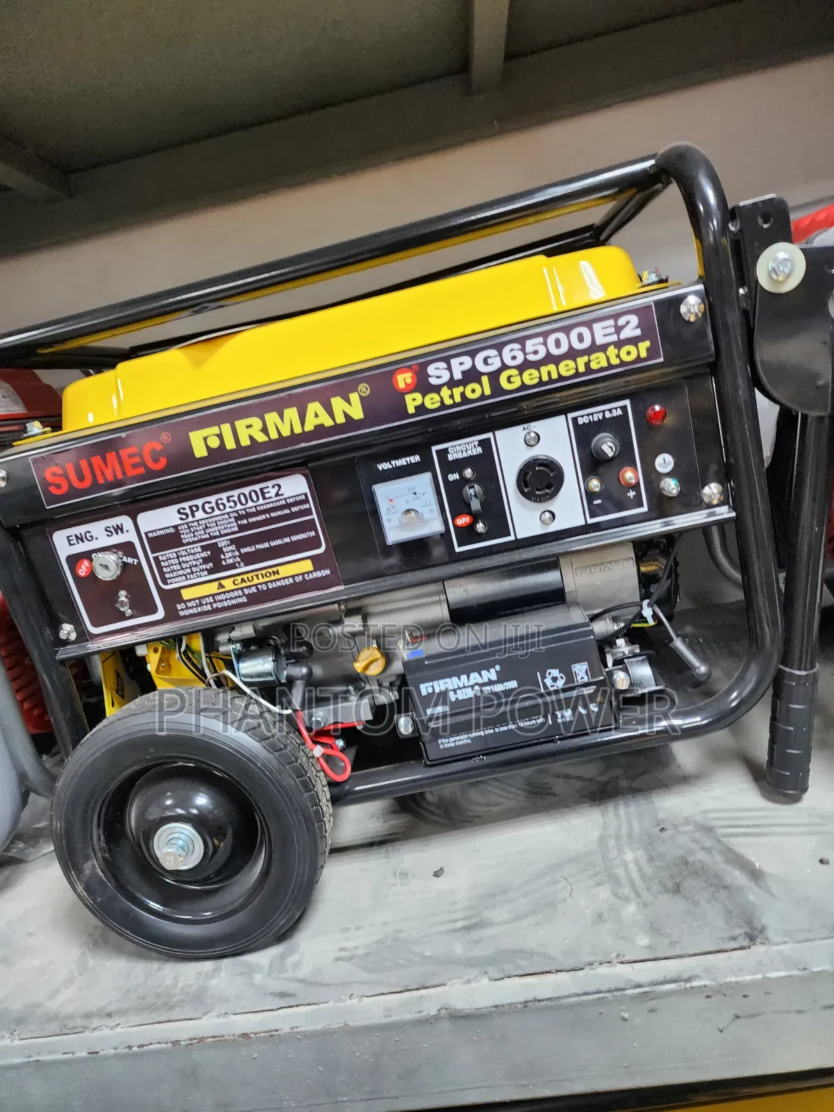 Sumec Firman SPG6500E2 Key Start Petrol Generator[4.2/4.5kva Capacity]