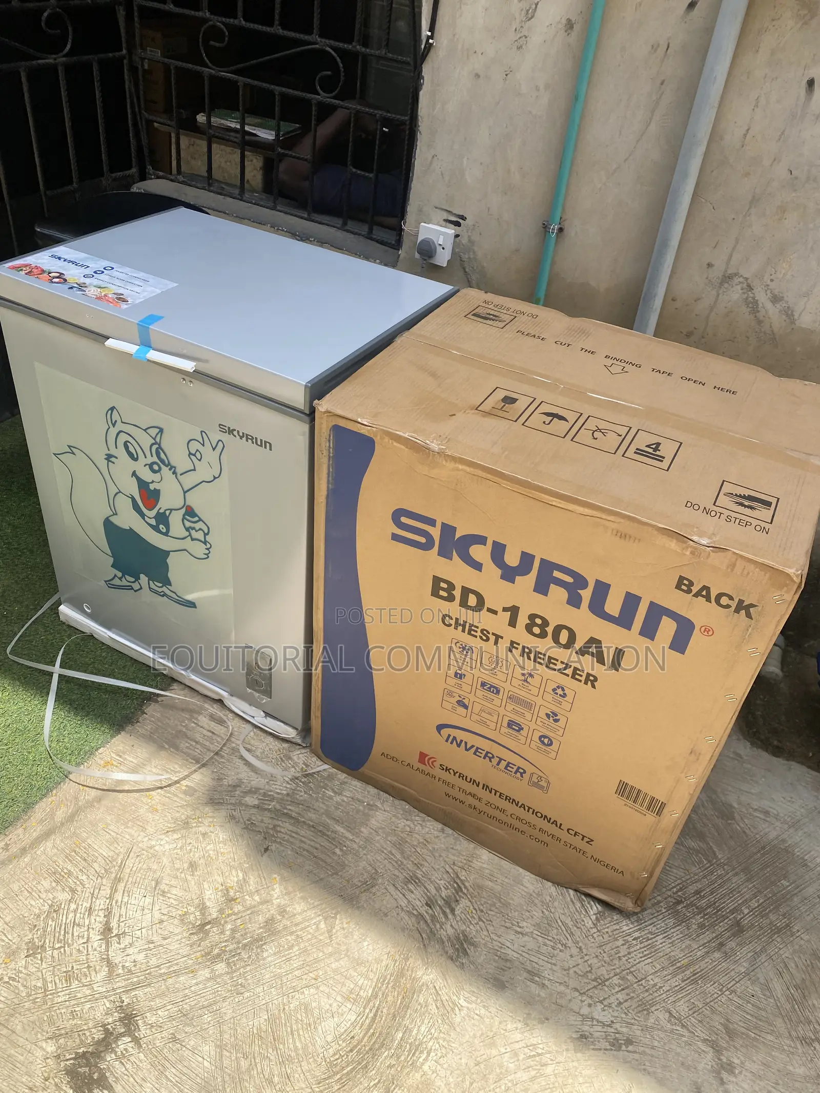 SKYRUN 145L BD-180AI Inverter Cooling Freezer