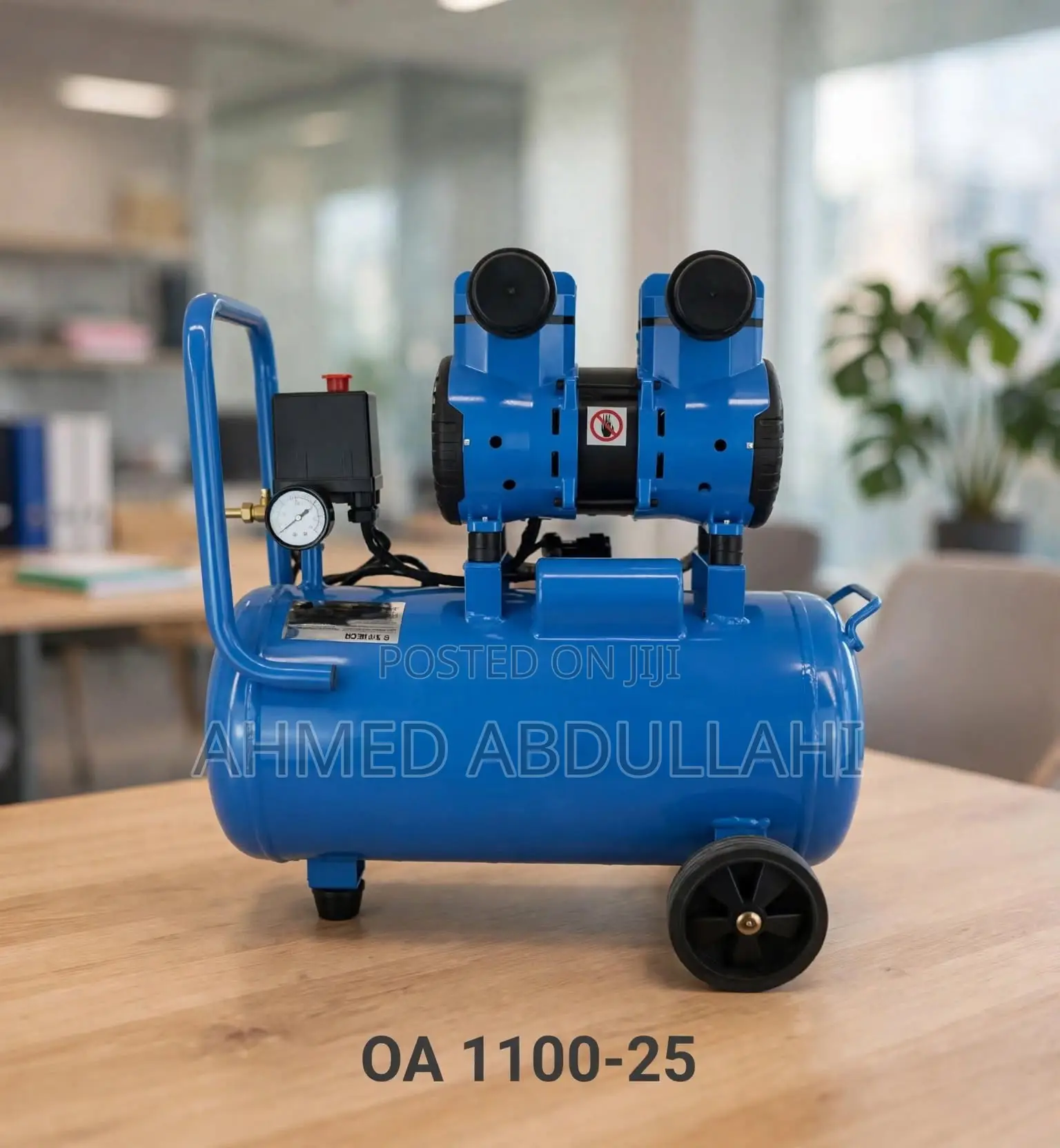 MAXMECH OA 1100-25 Oil-Free Silent Air Compressor