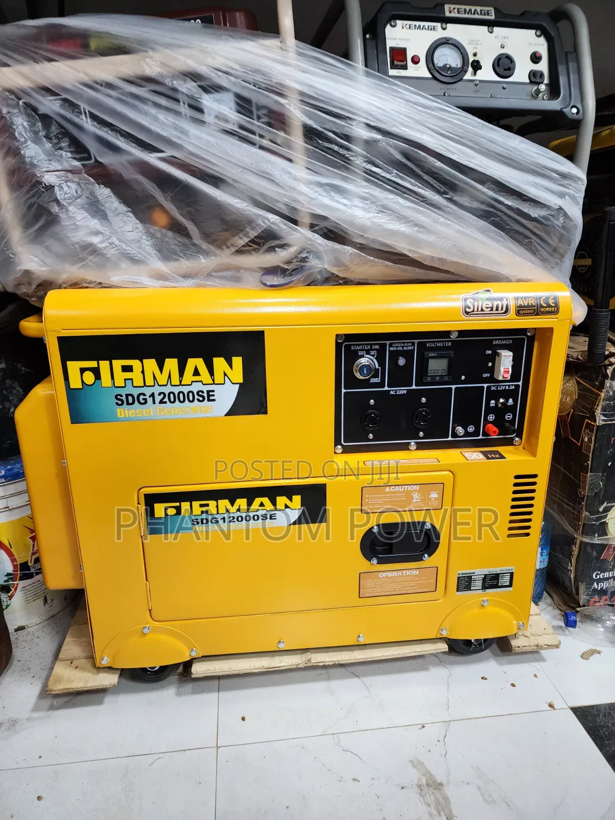 FIRMAN SDG12000SE 10/10.5kva Diesel Soundproof Generator With Warranty