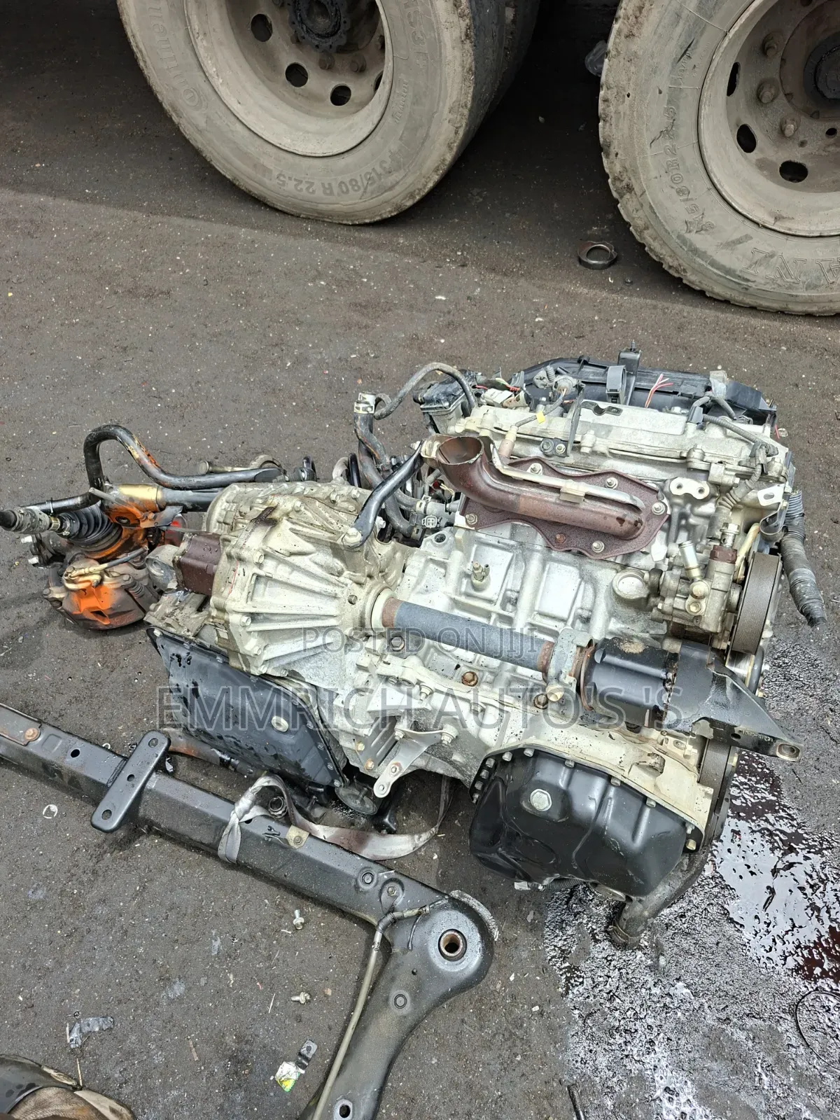 2GR Engine and Gearbox 13pin 2wheel