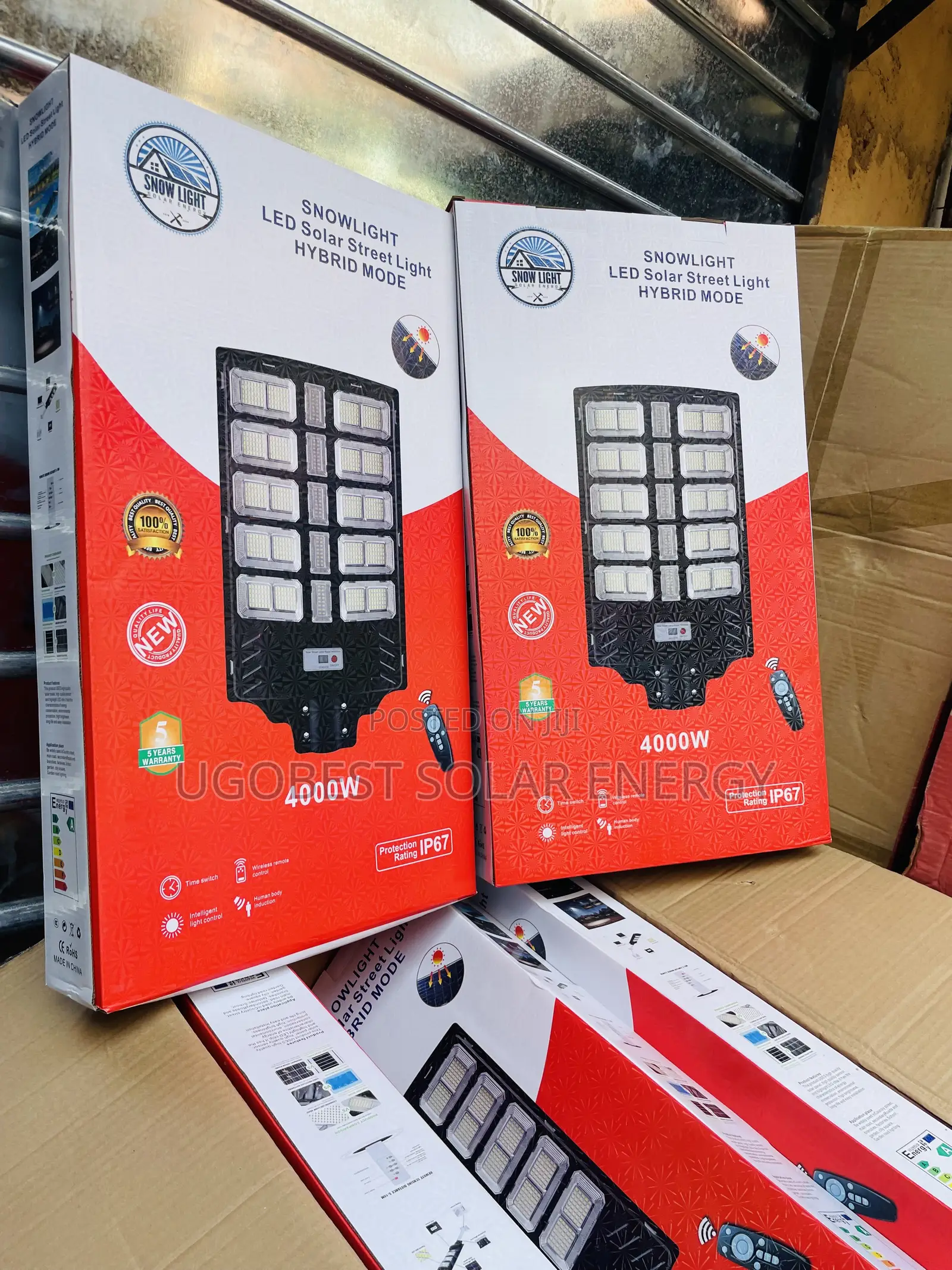 400w Solar Street Light