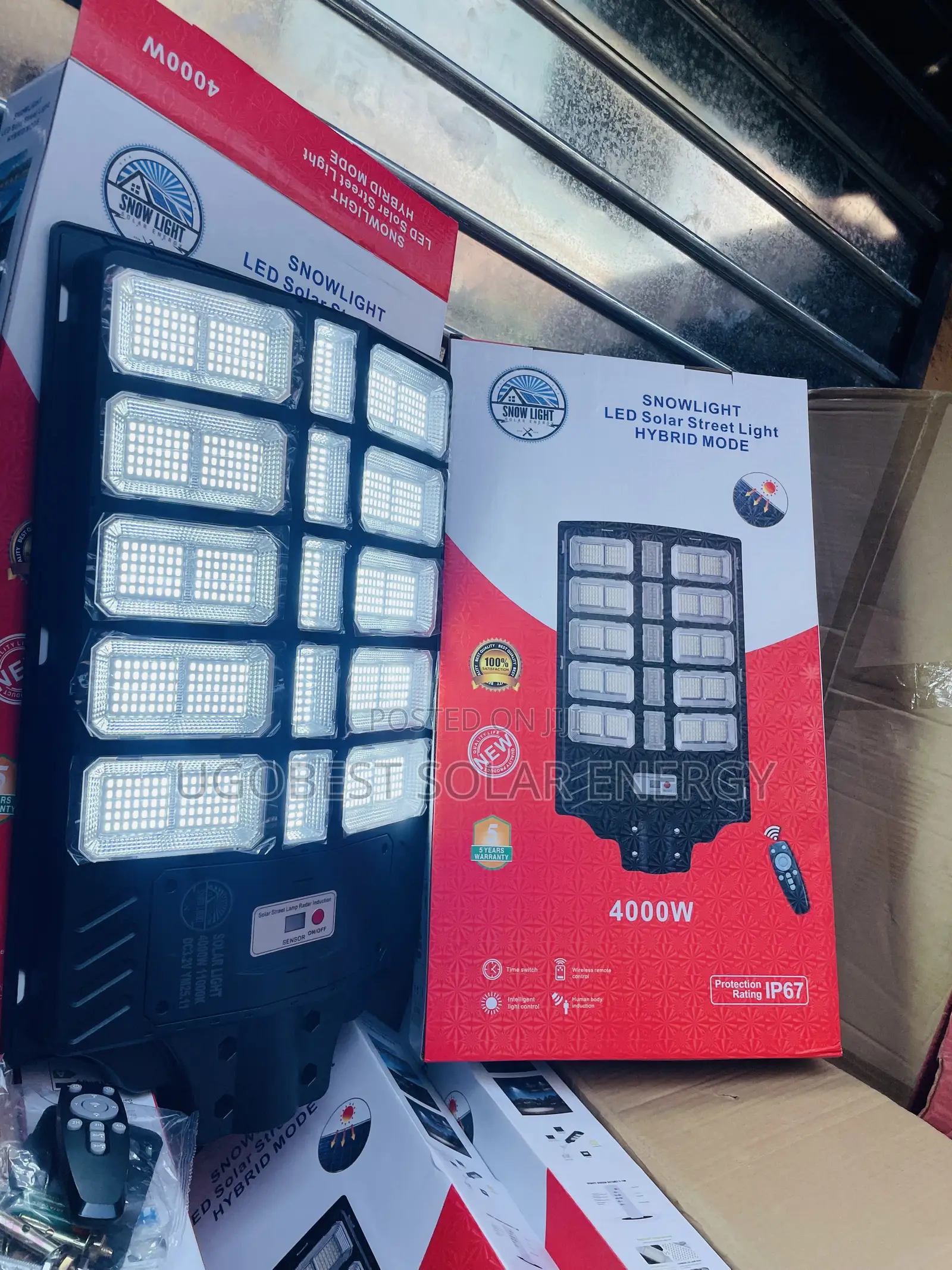 400w Solar Street Light