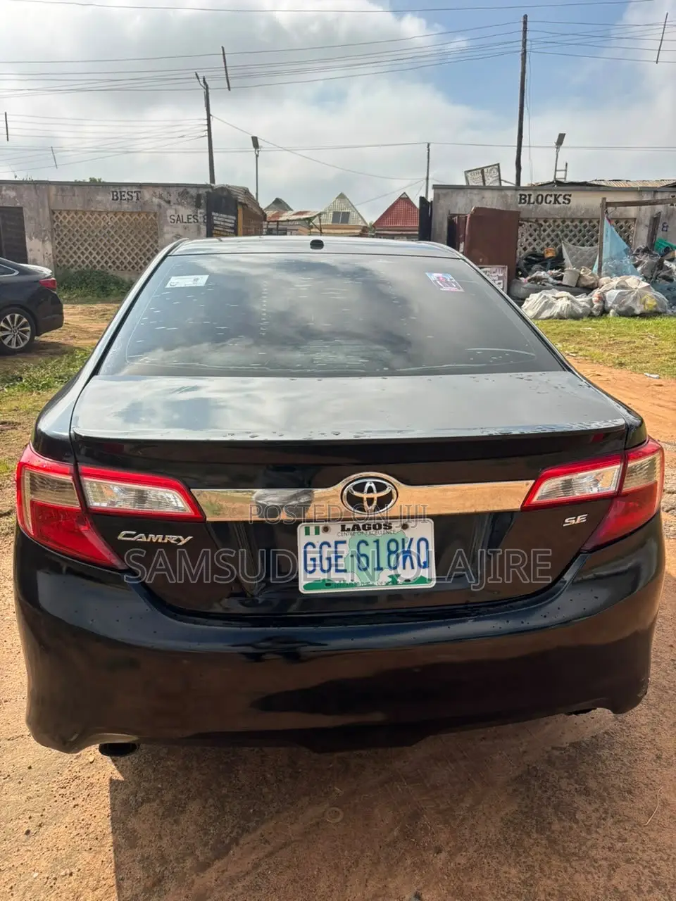 Toyota Camry SE V6 4dr Sedan (3.5L 6cyl 6A) 2013 Black