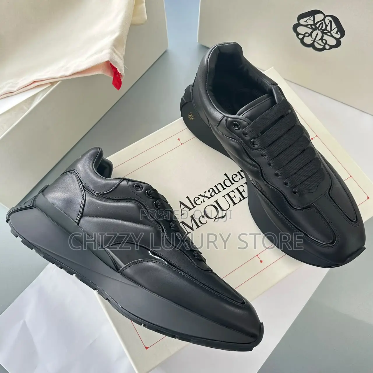 Alexander McQueen Quality Luxury Men Sneakers