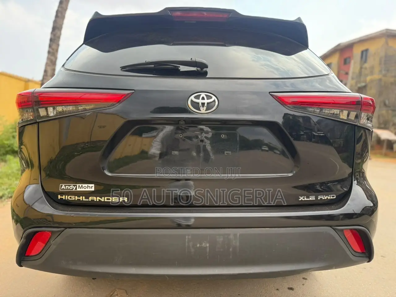Toyota Highlander XLE 2021 Black