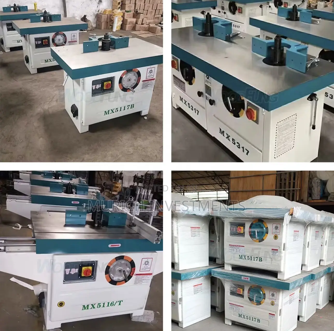 MX5117B 5.5KW Industrial Wood Moulding & Spindle Moulder Machine