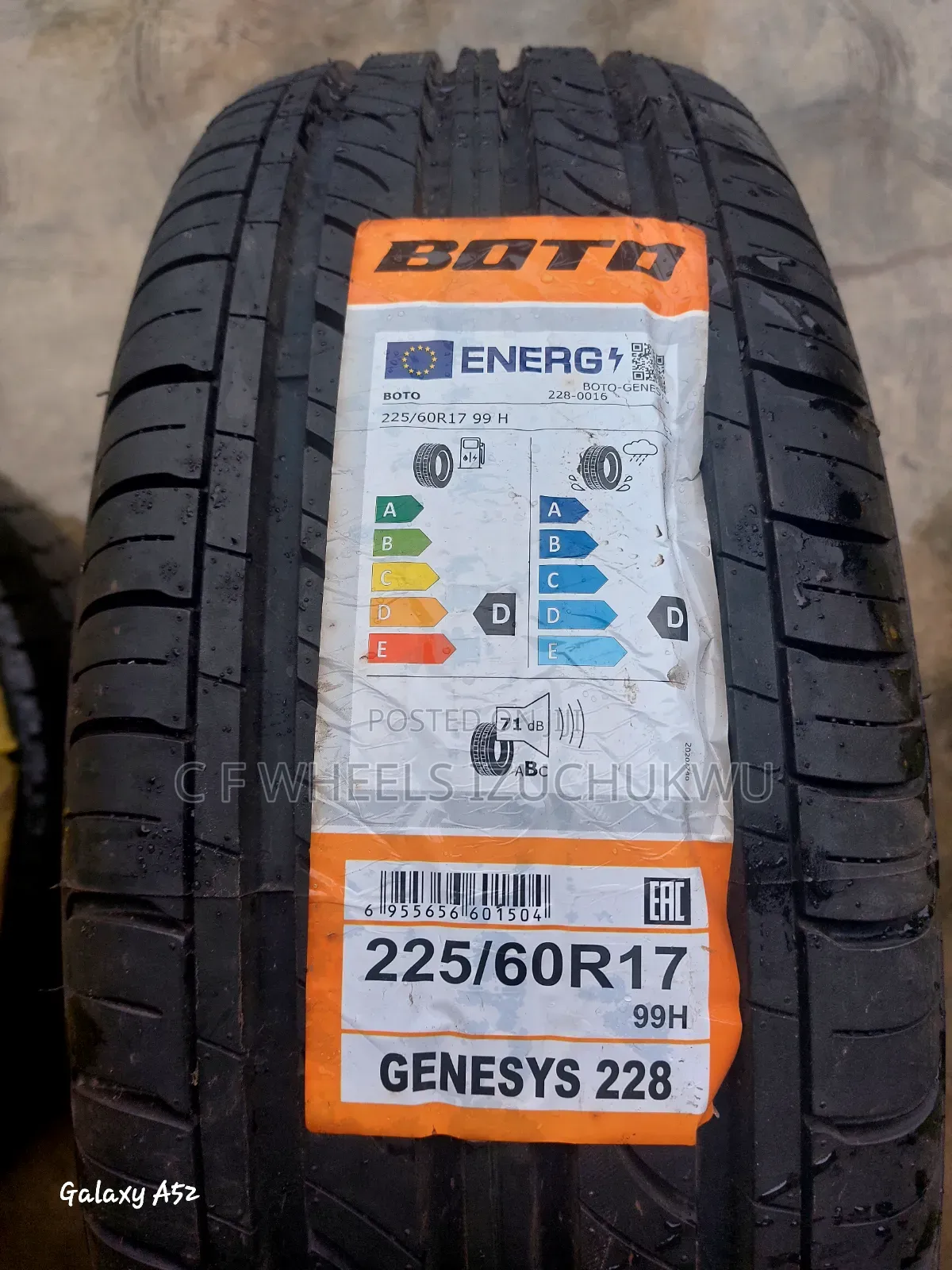 225/60/17 Boto Radial Tyre