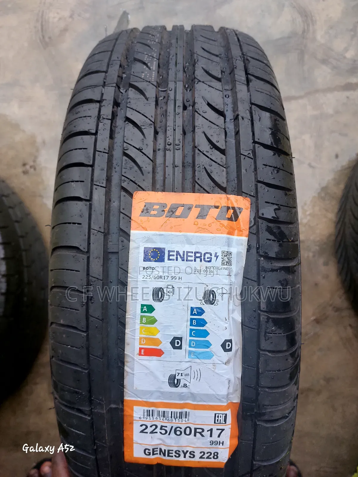 225/60/17 Boto Radial Tyre