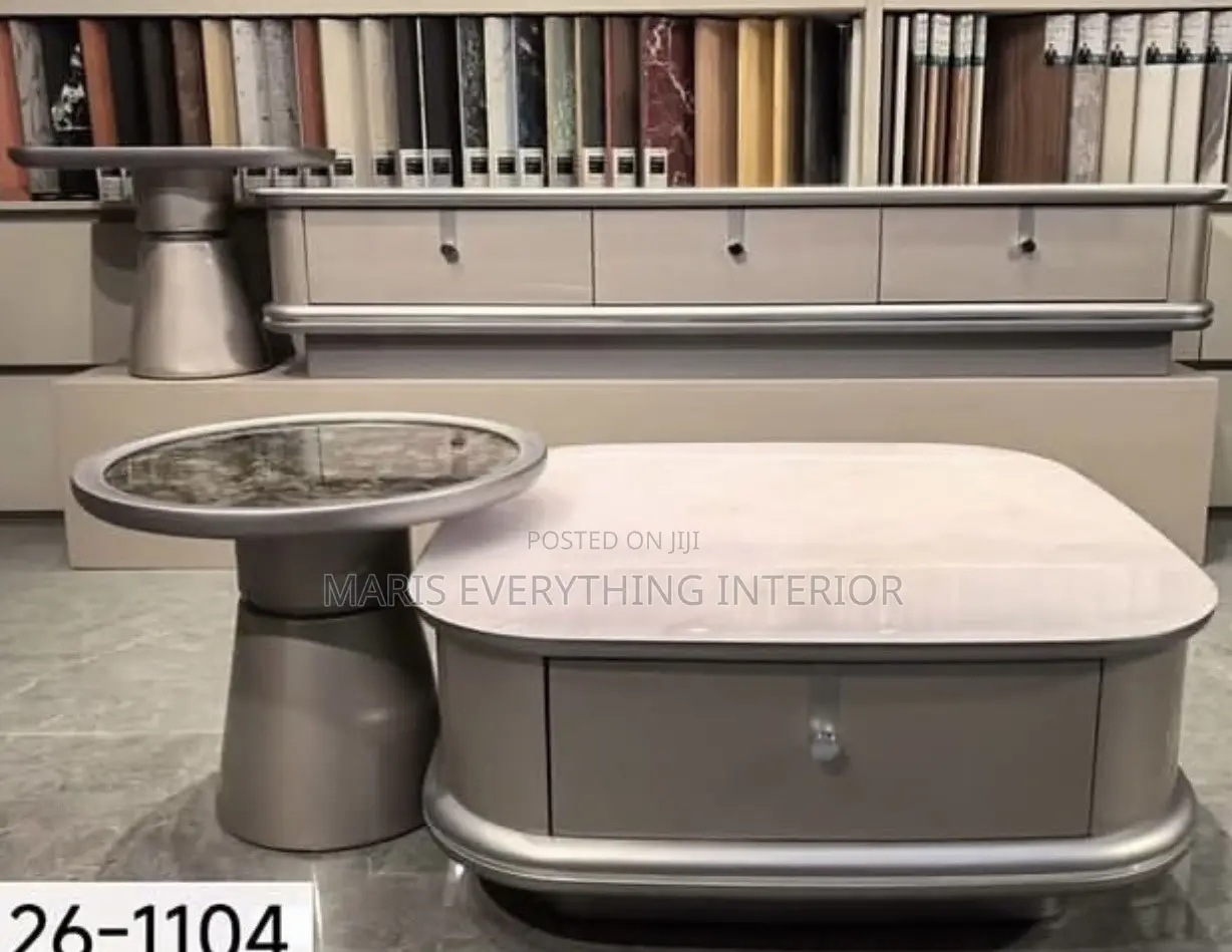 The Signature 3-Ft Floating Set - TV Console + Center Table